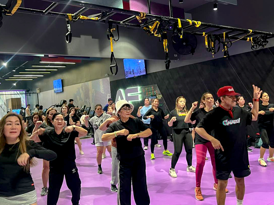 Anytime Fitness SM City Grand Central Facebook ad: Want fun and results?