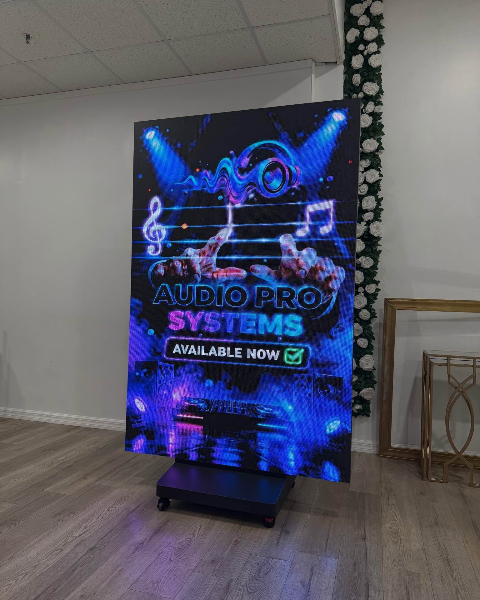 Willklert Lopez Facebook ad: Portable LED Poster Display Screen