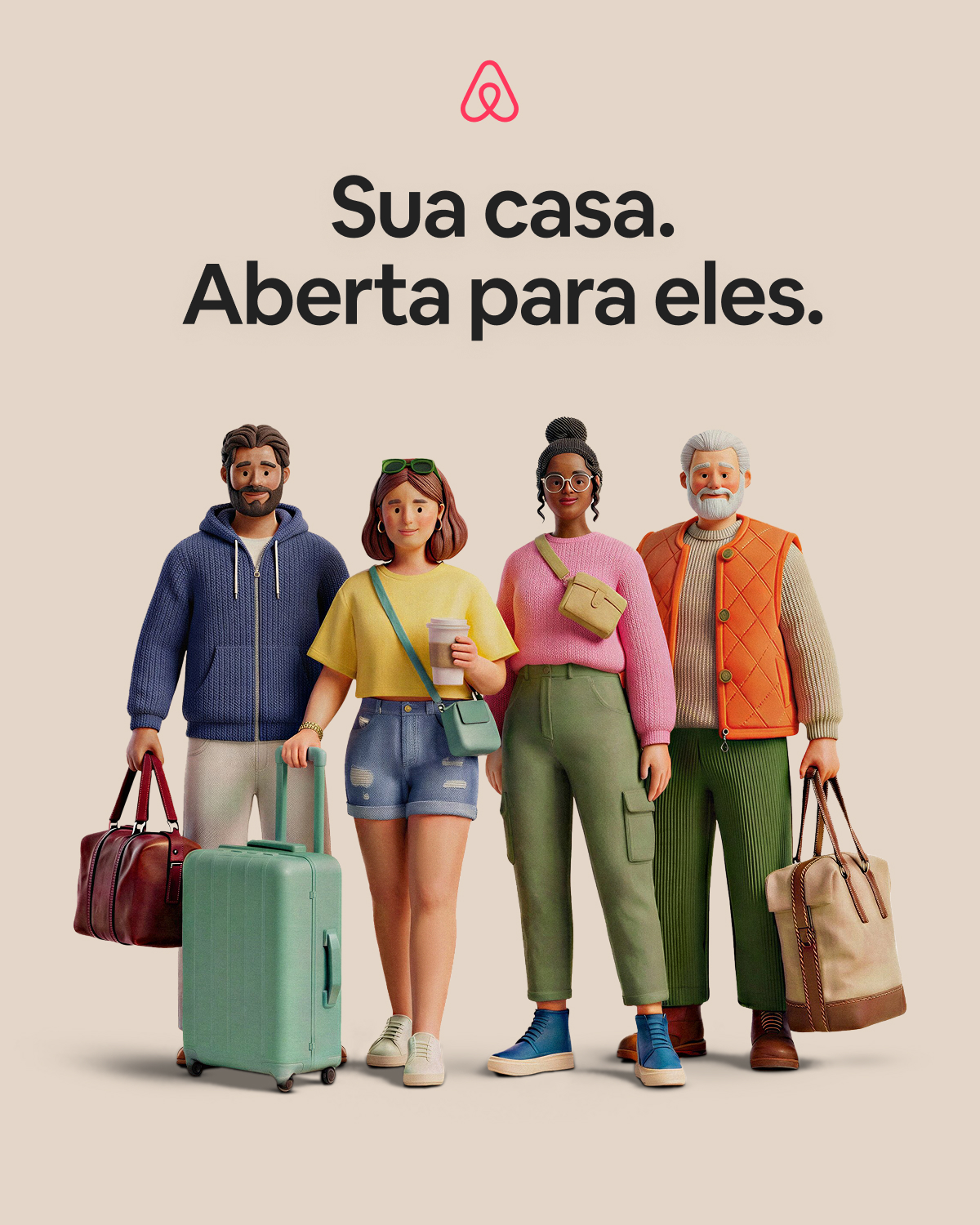 Airbnb Facebook ad
