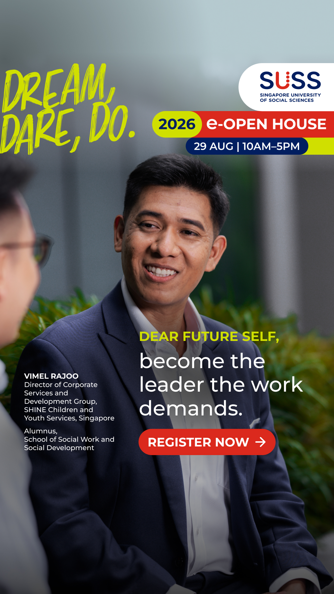 Singapore University of Social Sciences Facebook ad