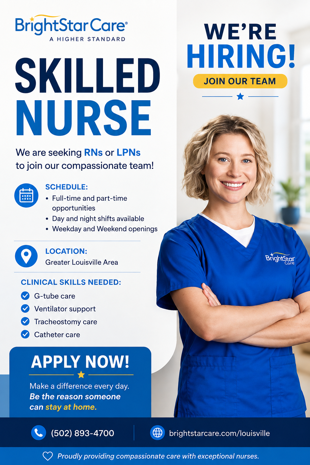 BrightStar Care Louisville Facebook ad