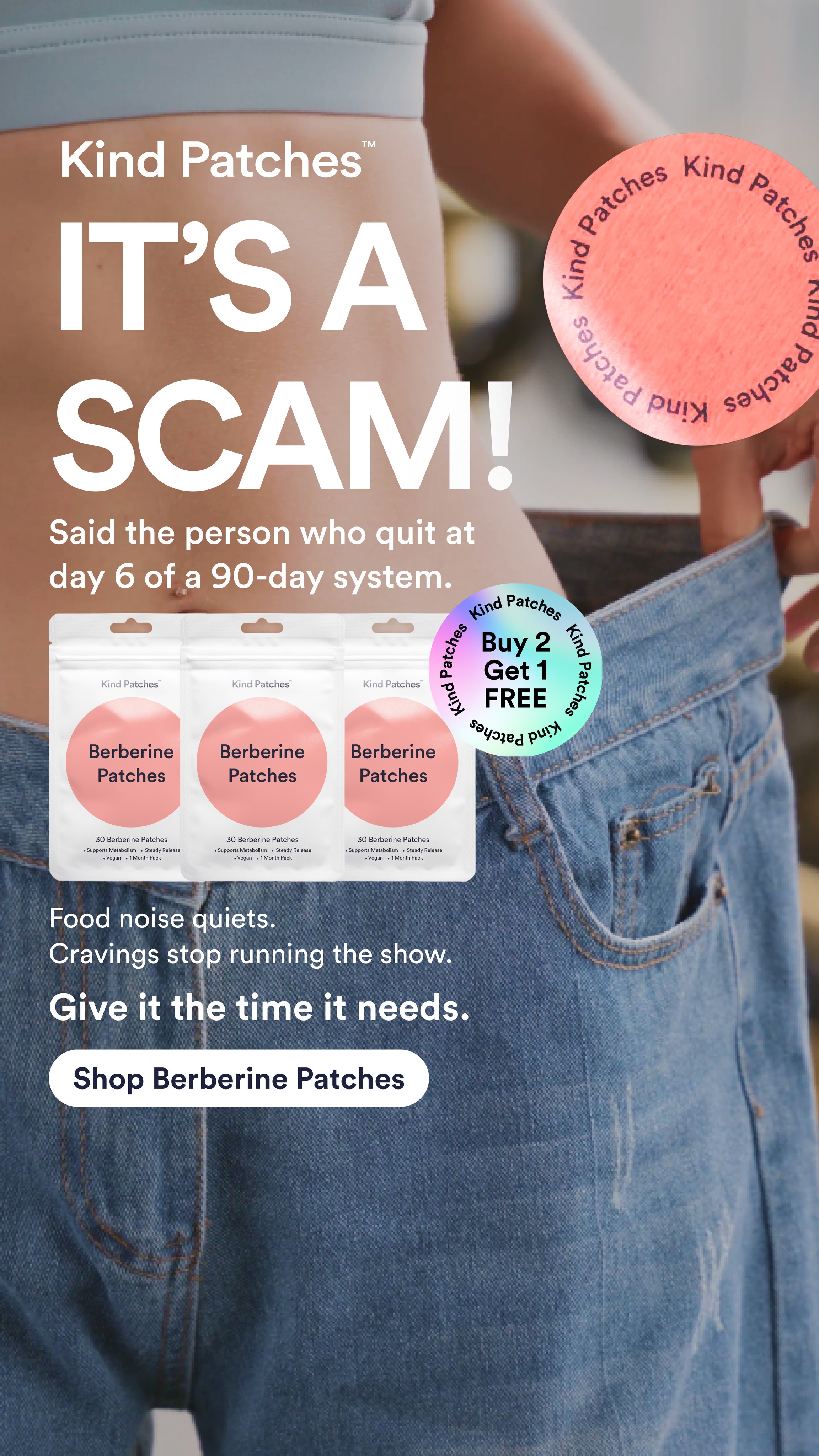 Kind Patches Facebook ad