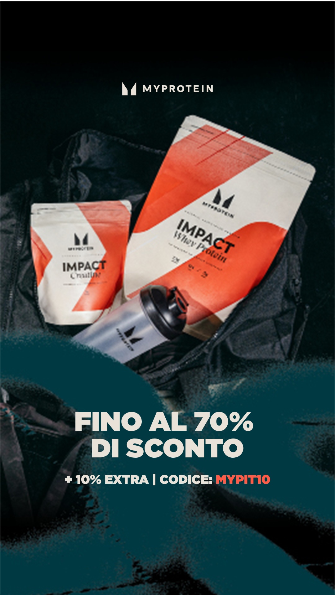Myprotein Facebook ad