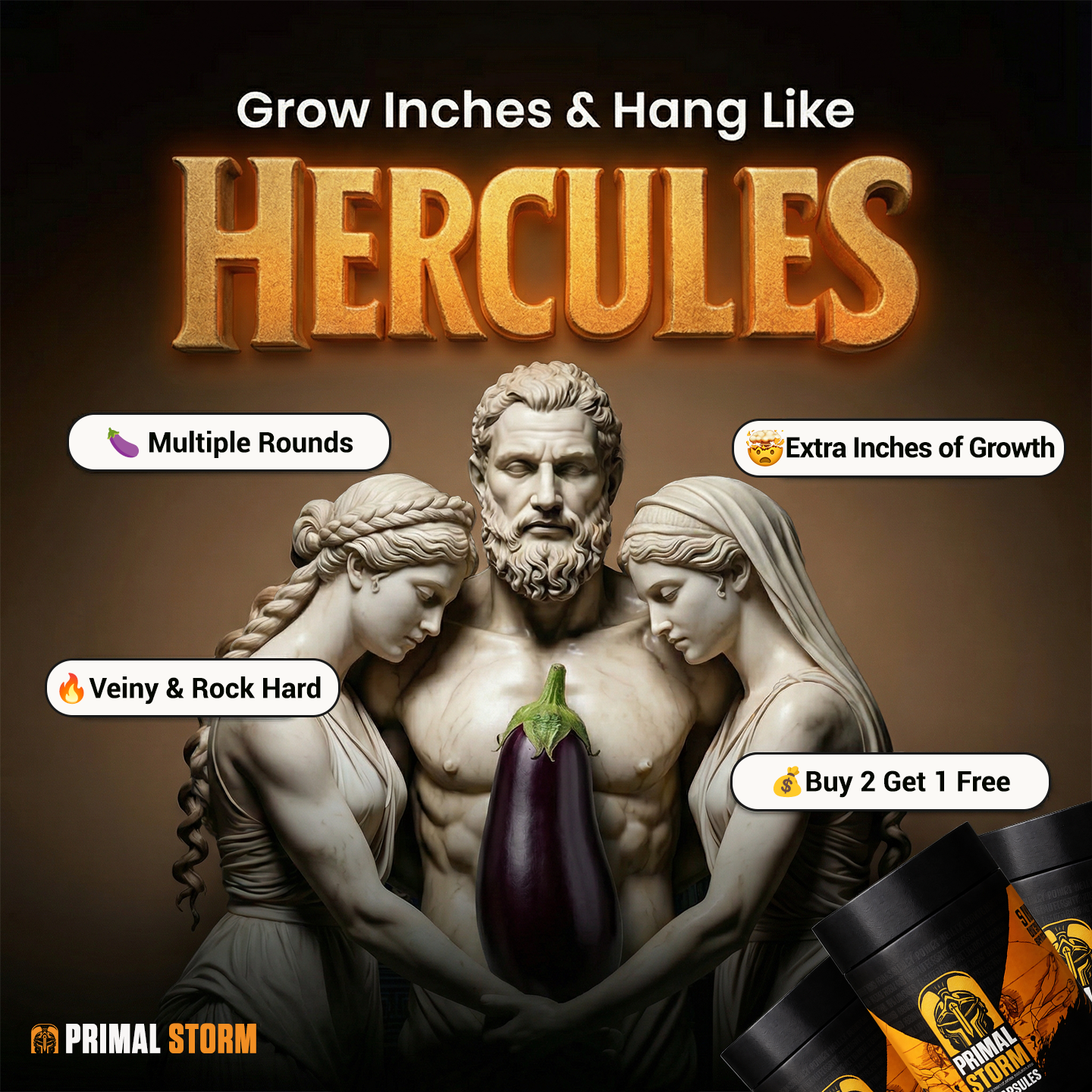 Primal Storm Facebook ad