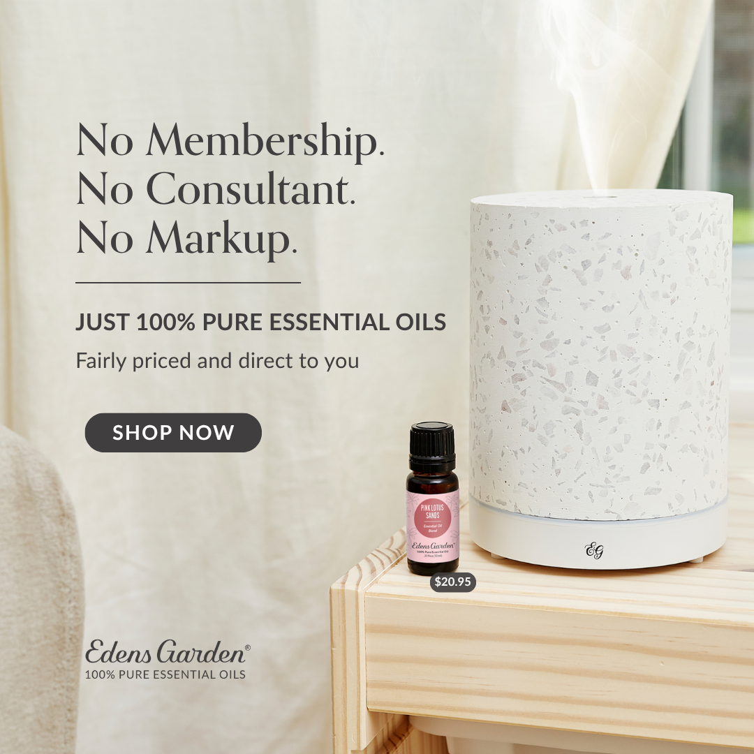 Edens Garden Essential Oils Facebook ad