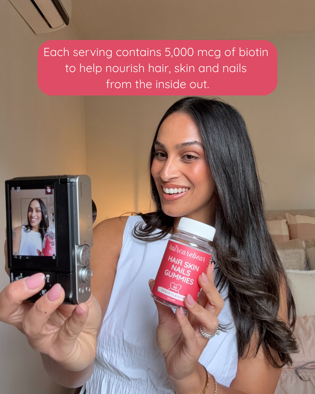 Haircarebear Facebook ad