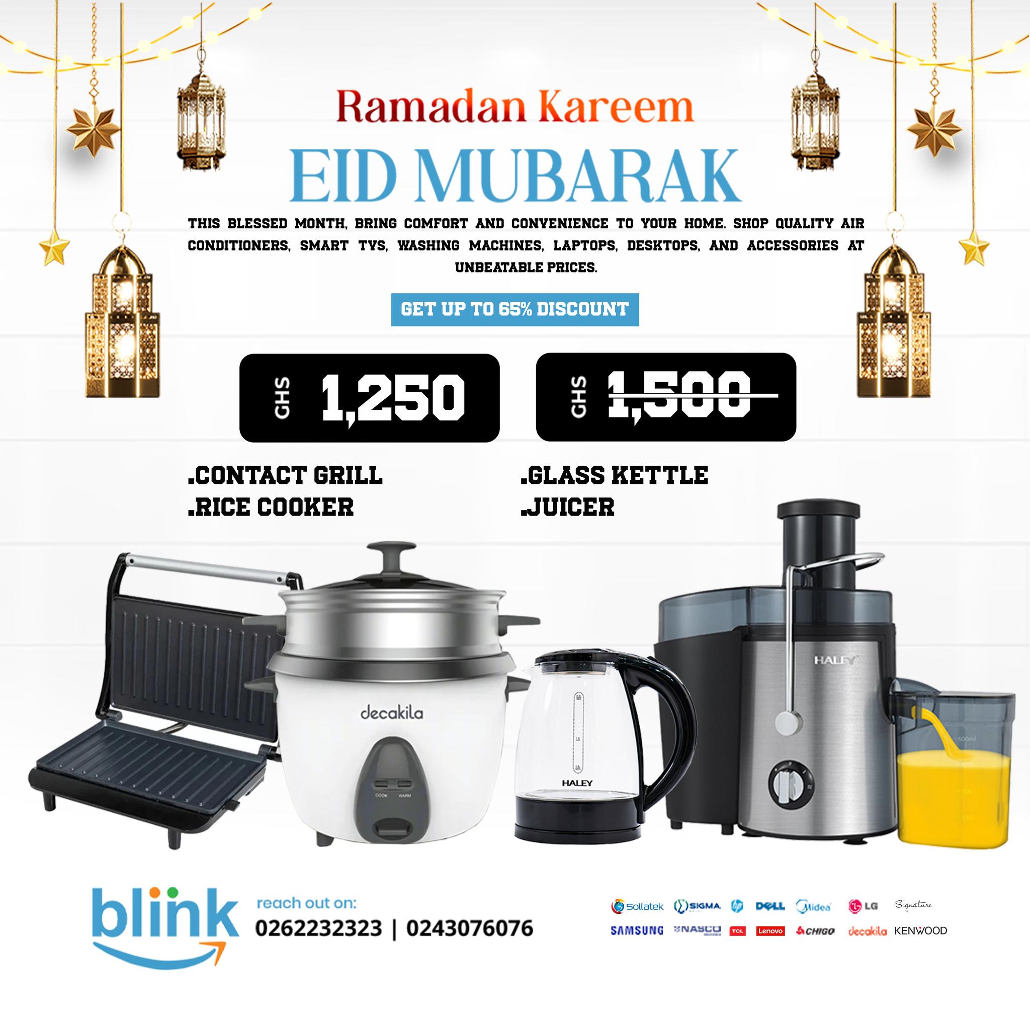 Blink Tech Ghana Facebook ad: RAMADAN SPECIAL PROMOTION AT BLINK TECH!