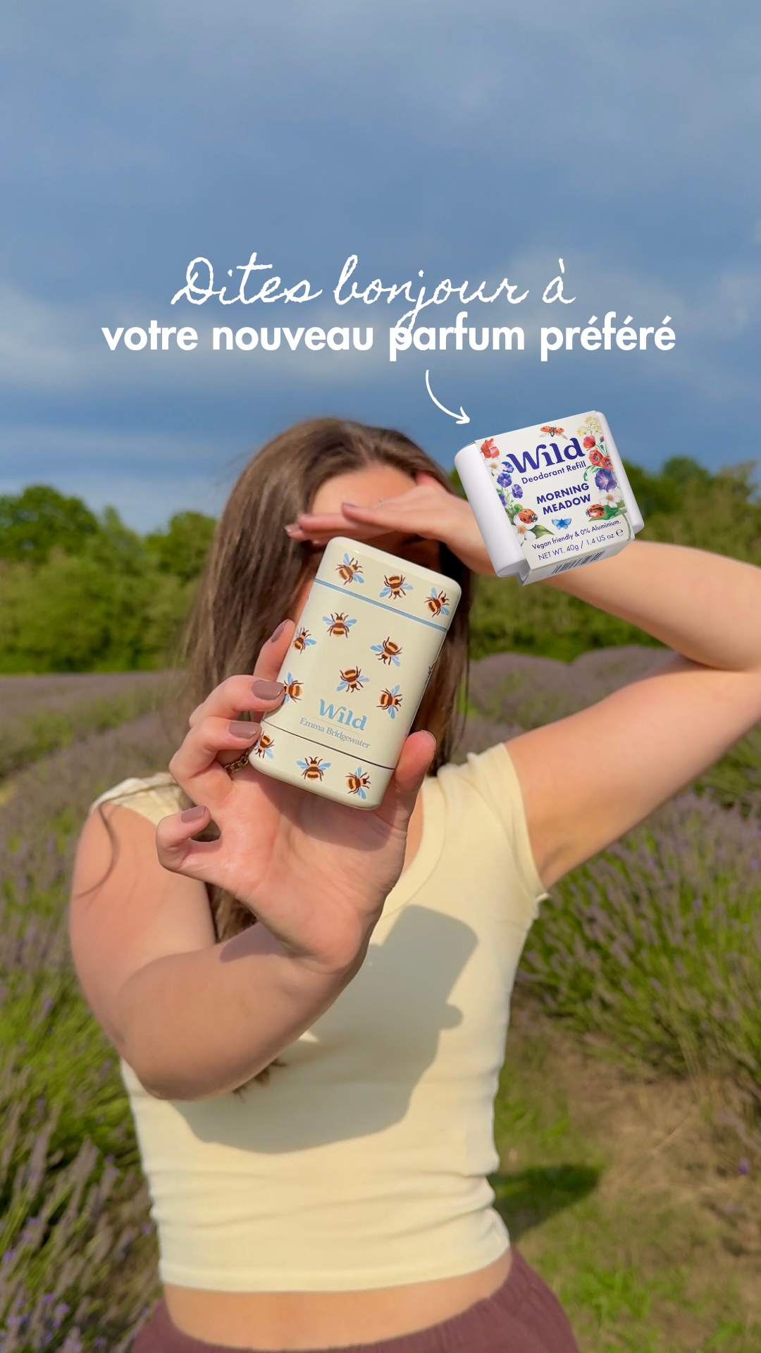 Wild Facebook ad: 24h de fraîcheur, en pleine floraison