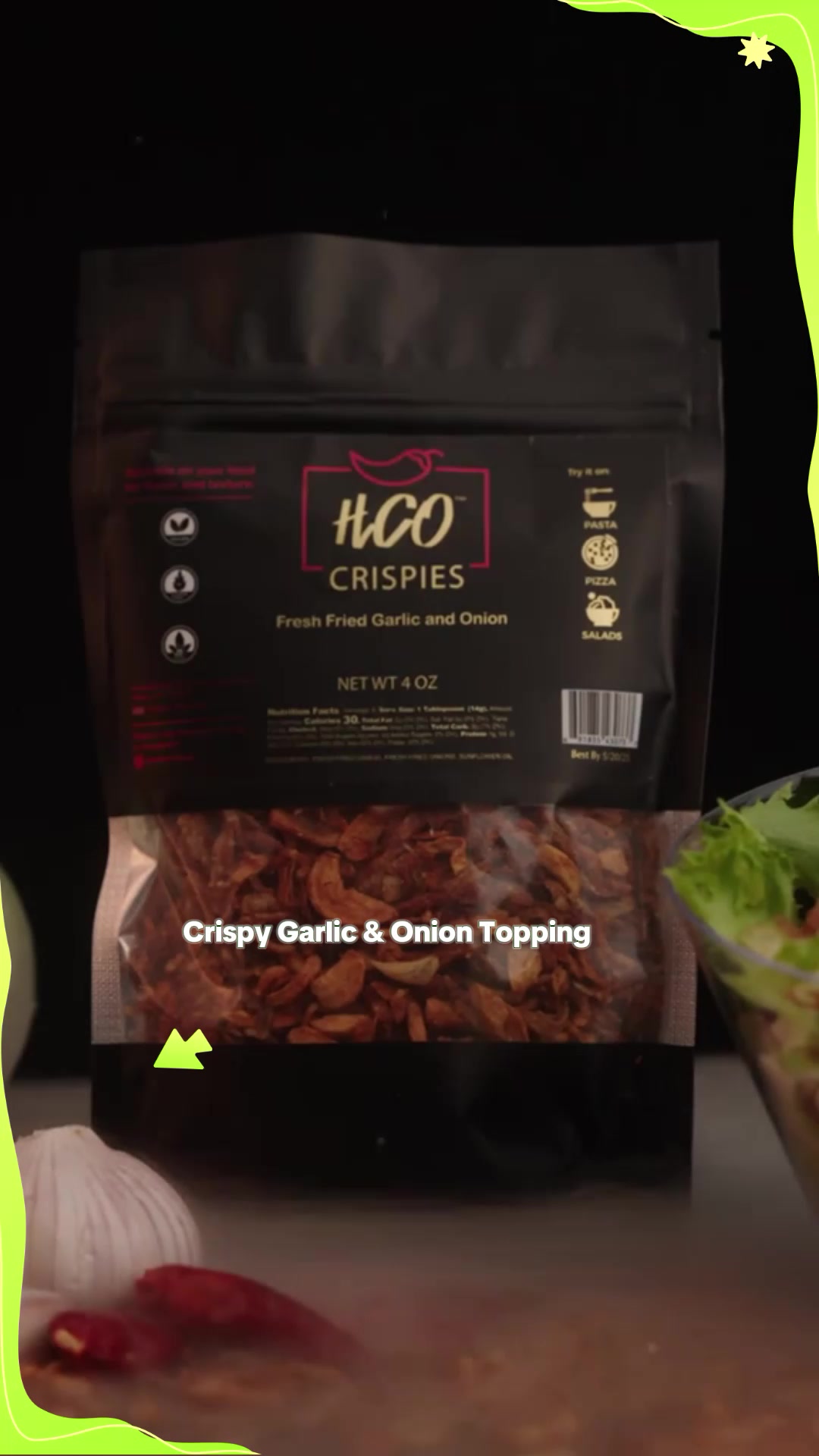 Hot Crispy Oil Facebook ad from Jun 17, 2026