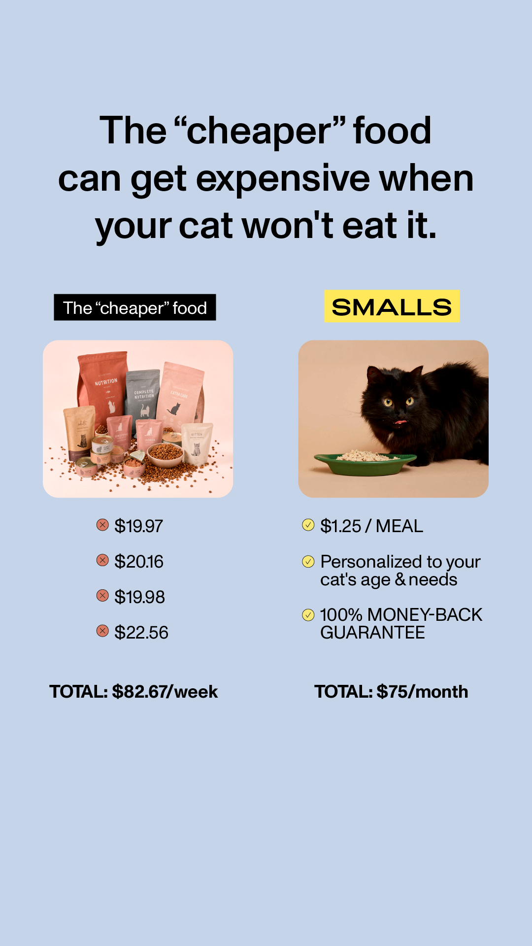 Smalls Facebook ad