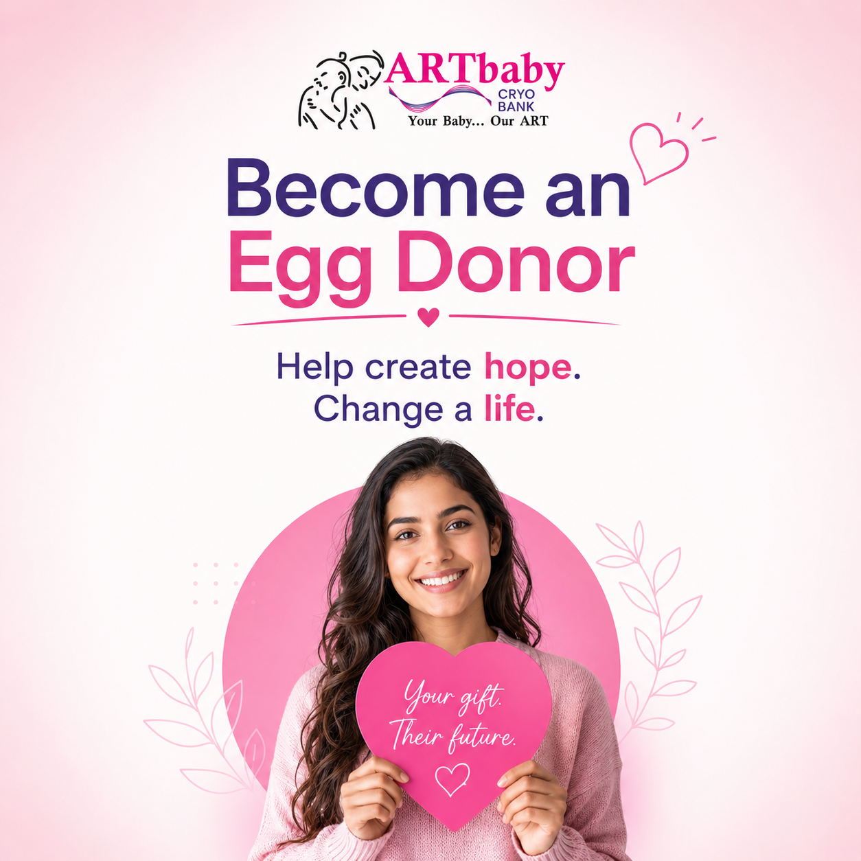 ARTbaby Cryo Bank Facebook ad from Jun 27, 2026