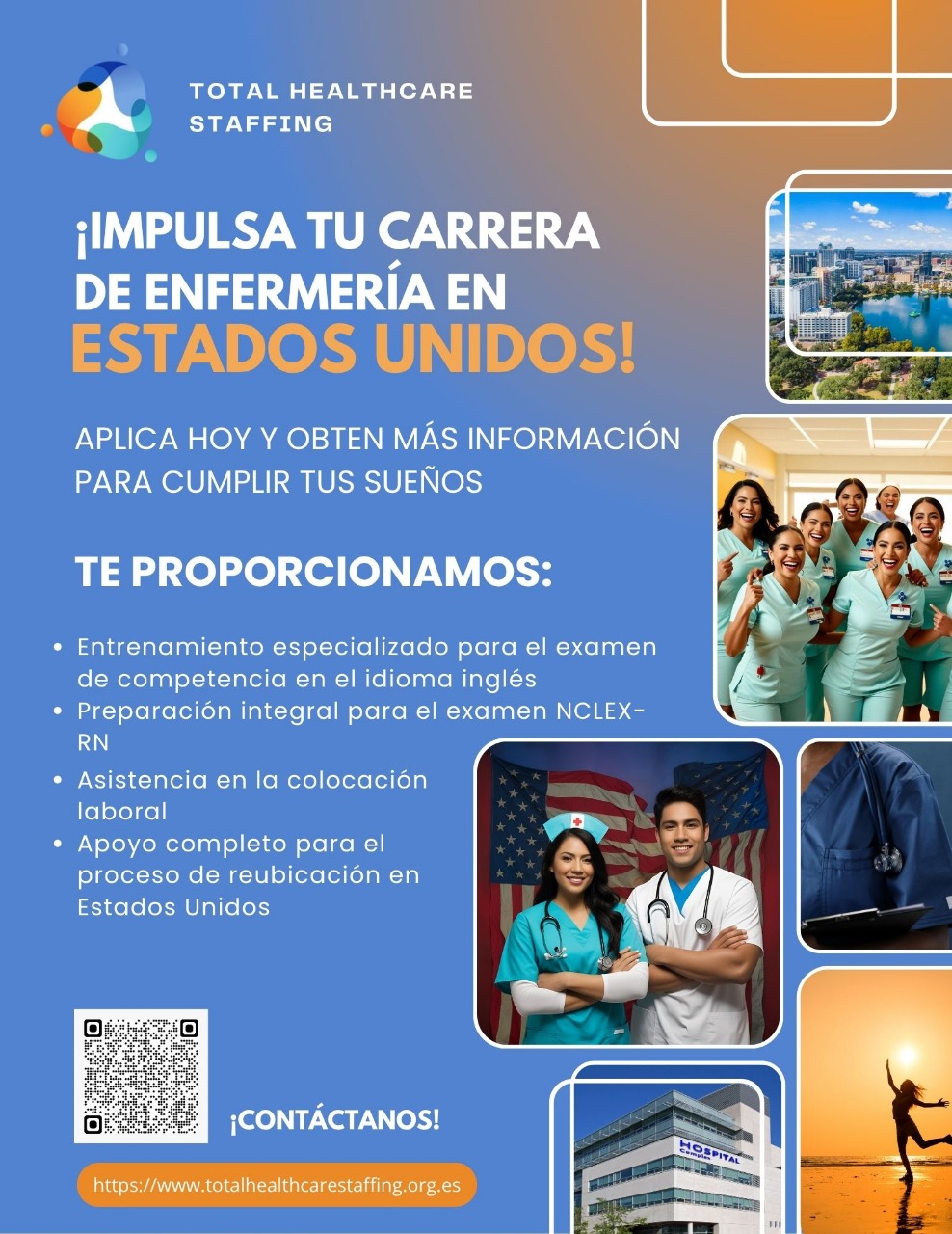 Total Healthcare Staffing Facebook ad