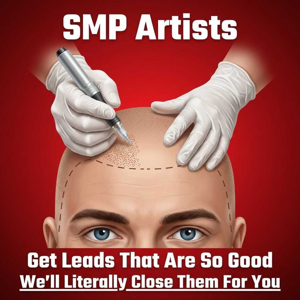 Seven Figure SMP Facebook ad: Scalp Micropigmentation Artists: Stop Chasing Clients…
