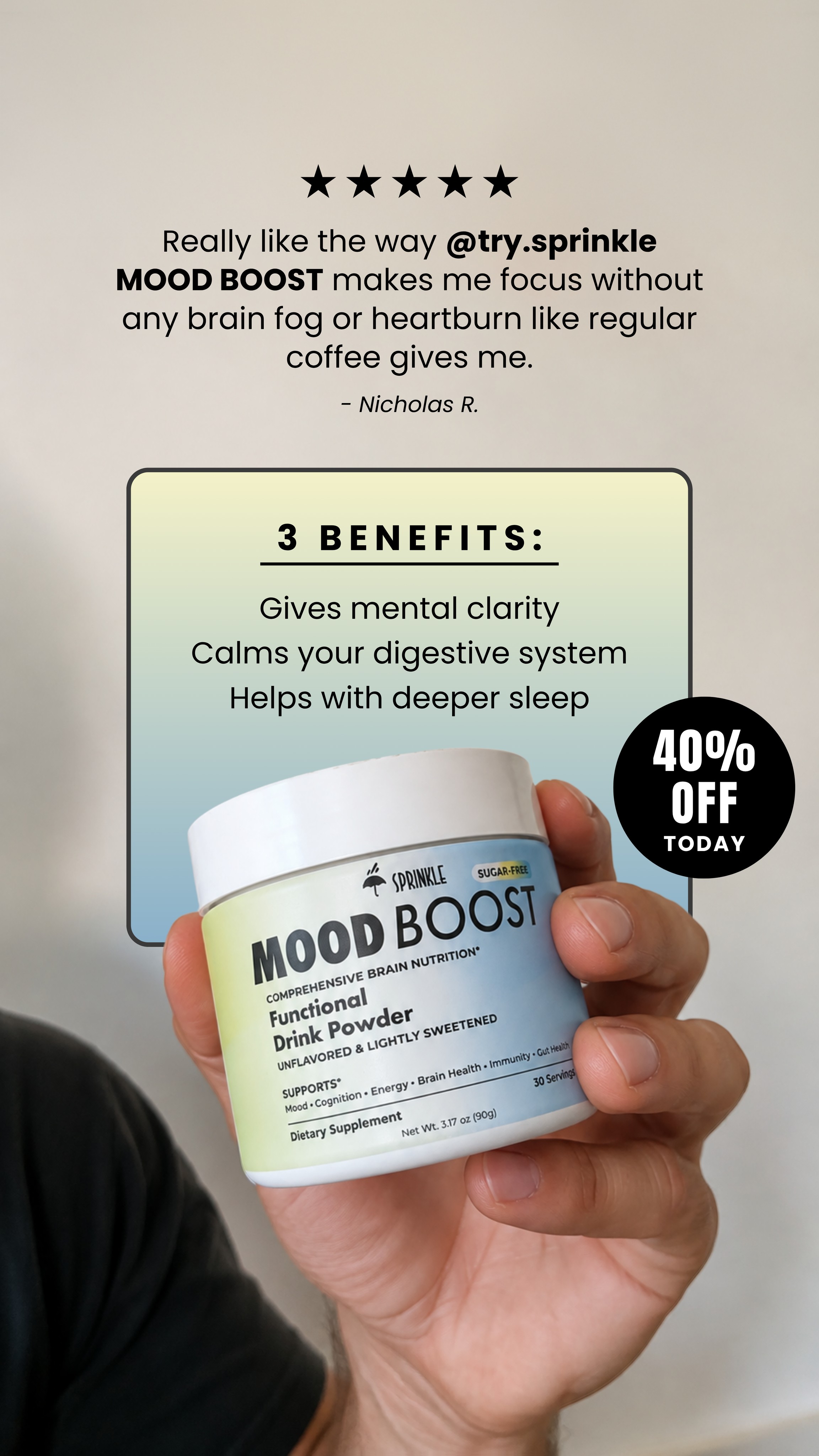 Buy Sprinkle Facebook ad