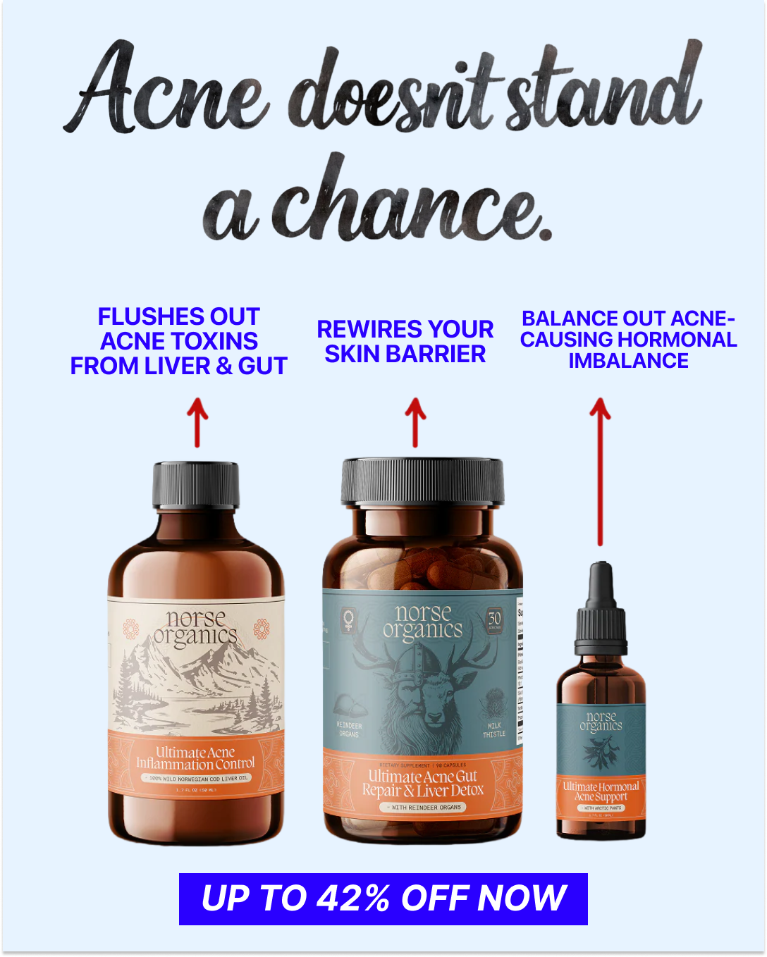 Norse Organics Facebook ad