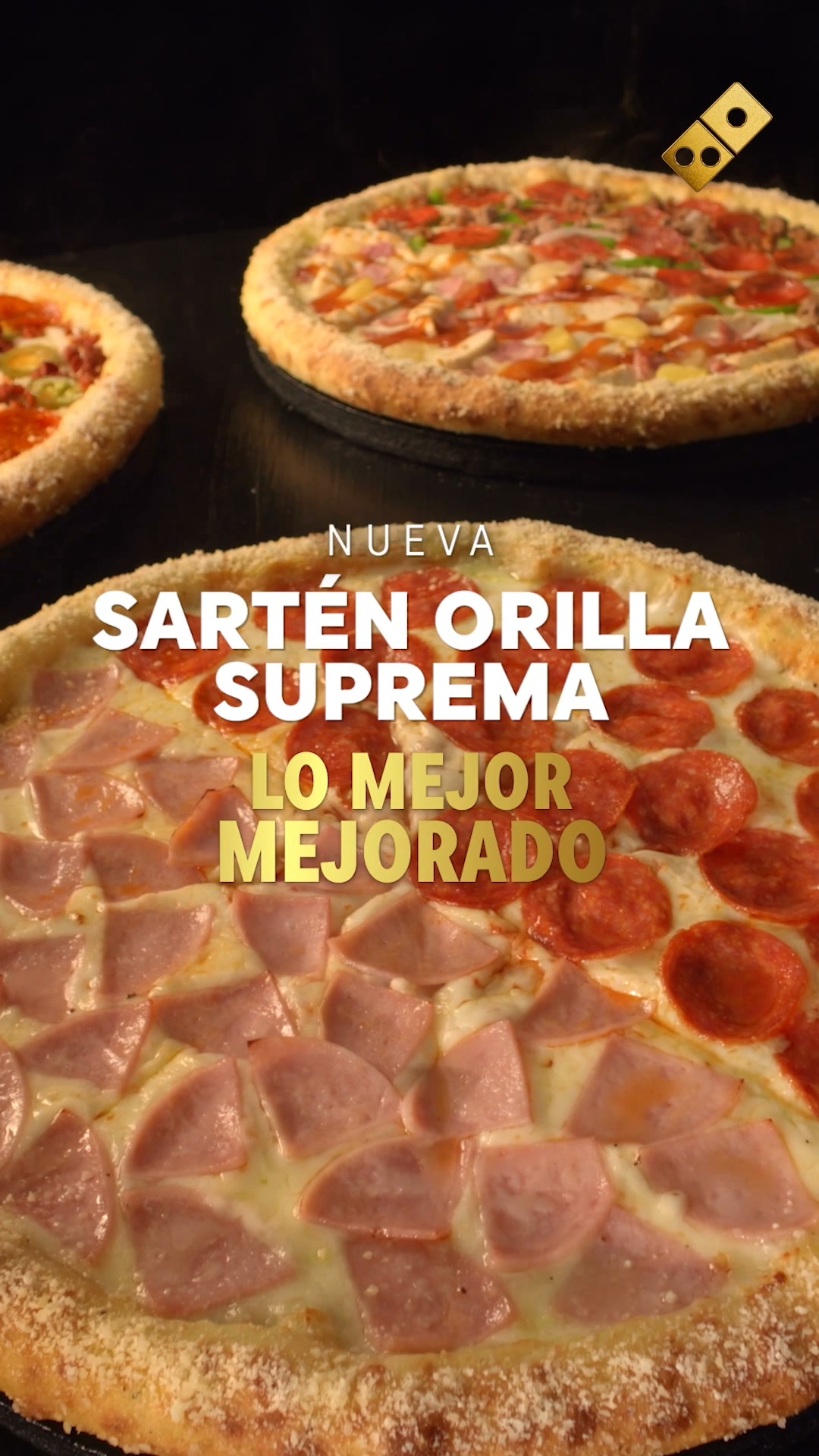 Domino's Mx Facebook ad: Más queso en cada mordida