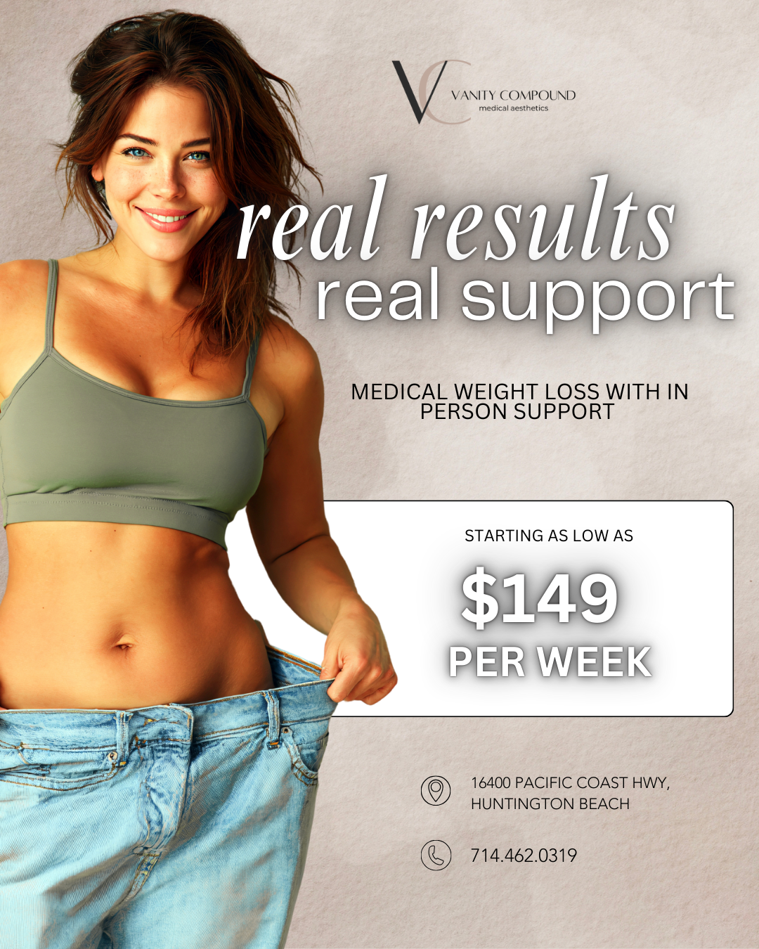 Vanity Compound Medical Aesthetics Facebook ad