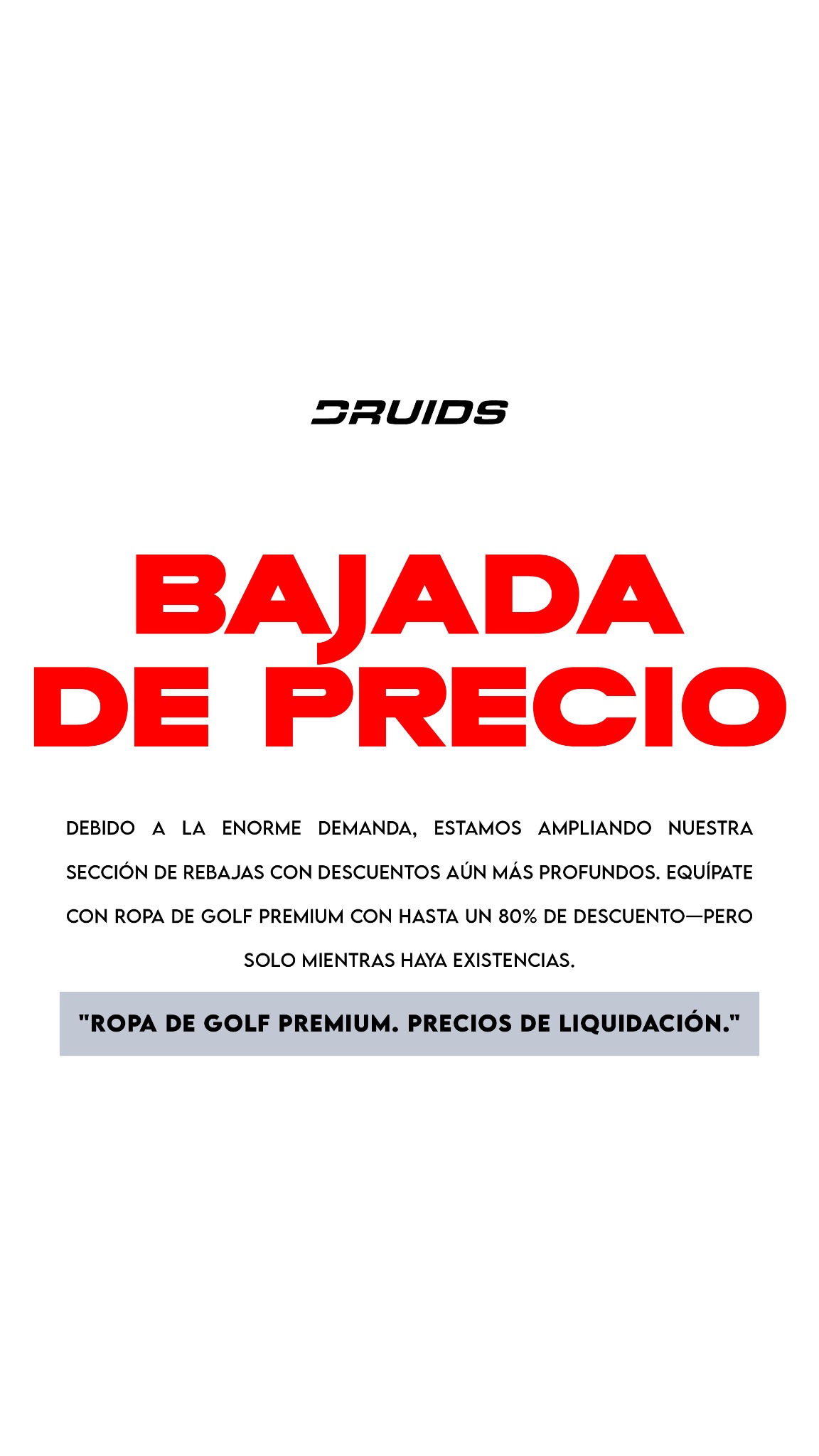 Druids Facebook ad