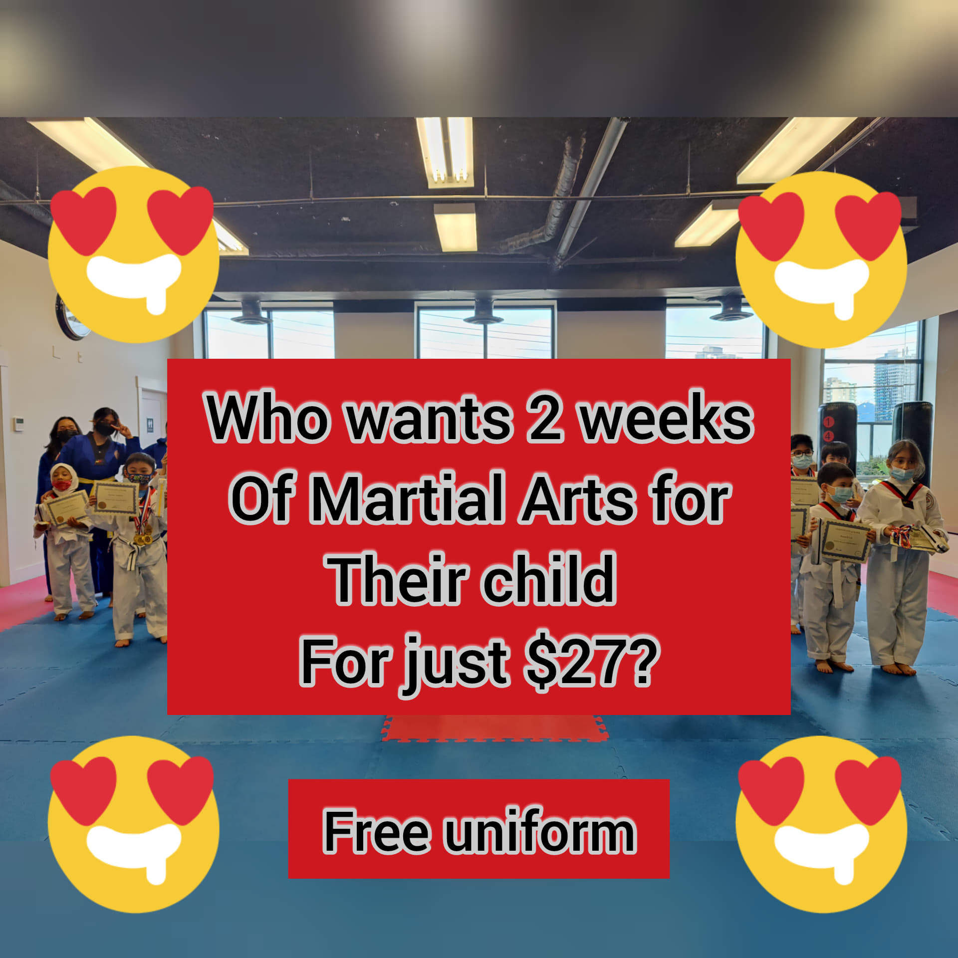 Vancouver's BEST School for Children's Personal Development Facebook ad