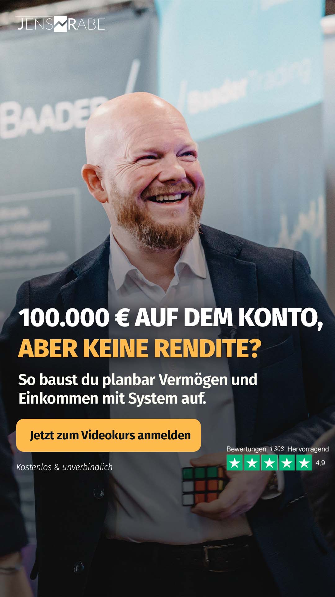 Jens Rabe Facebook ad