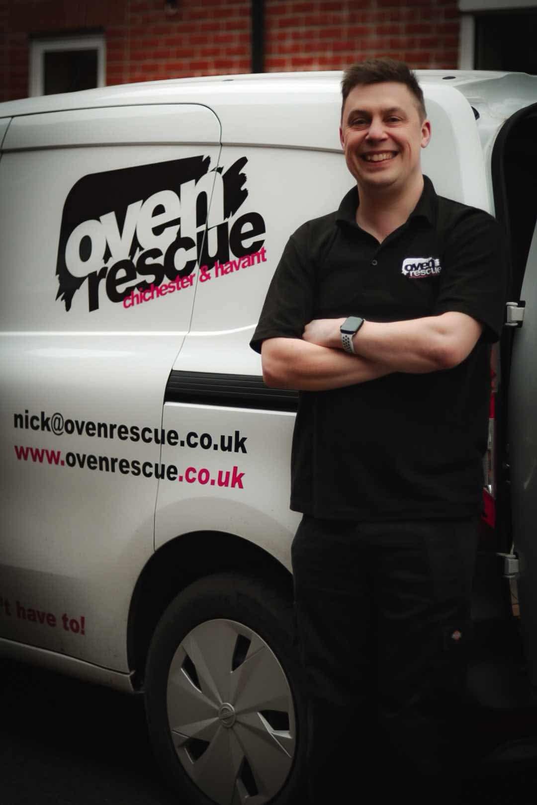 Oven Rescue Chichester & Havant Facebook ad: Help support my new business in Just a…