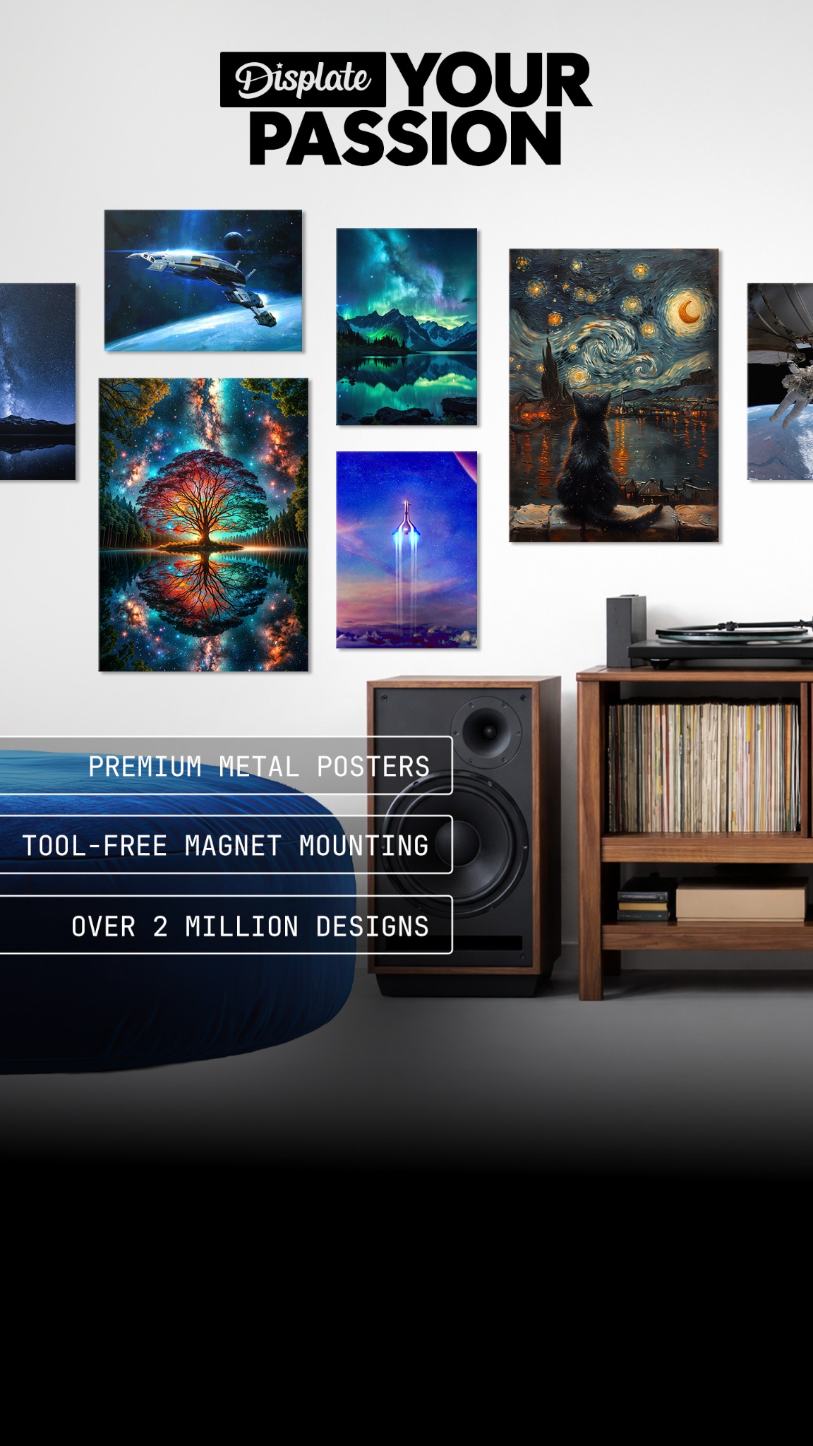 Displate Facebook ad