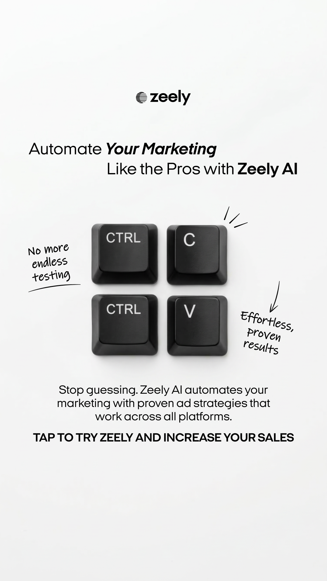 Zeely Facebook ad