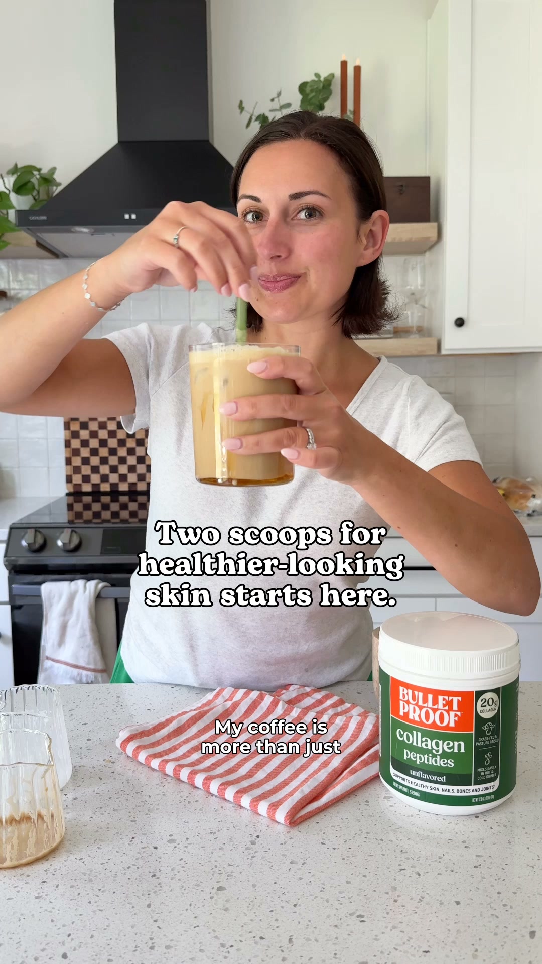 Bulletproof Facebook ad: Your Glow Starts From Within