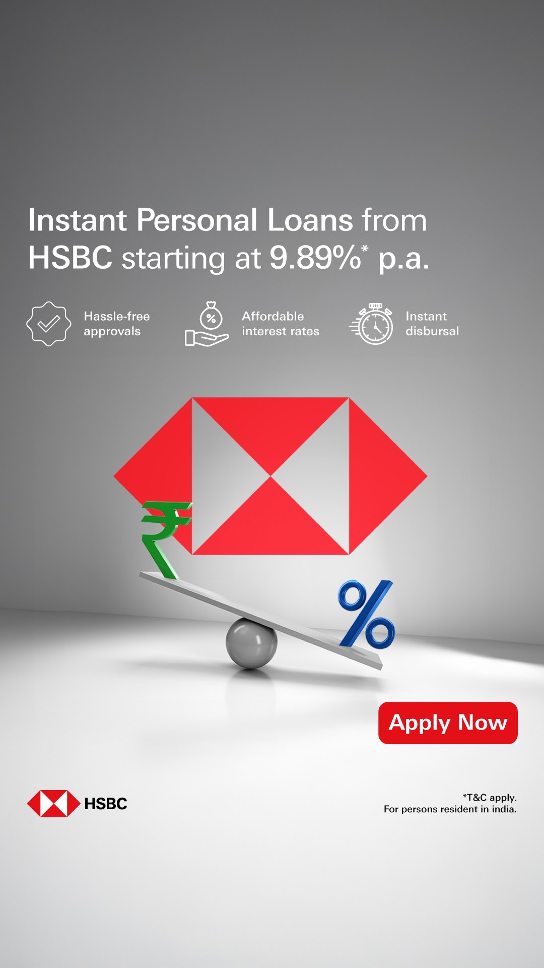 HSBC Facebook ad