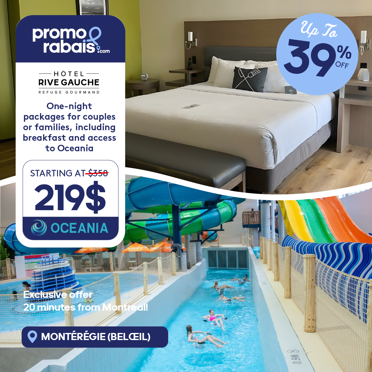 Promo Rabais Facebook ad