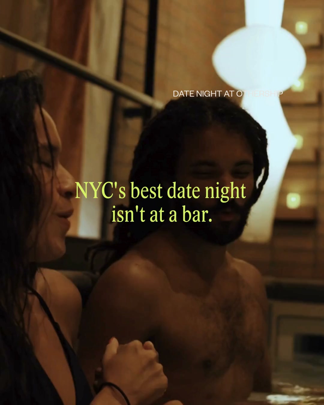 Othership Facebook ad: Hot date, cold plunge