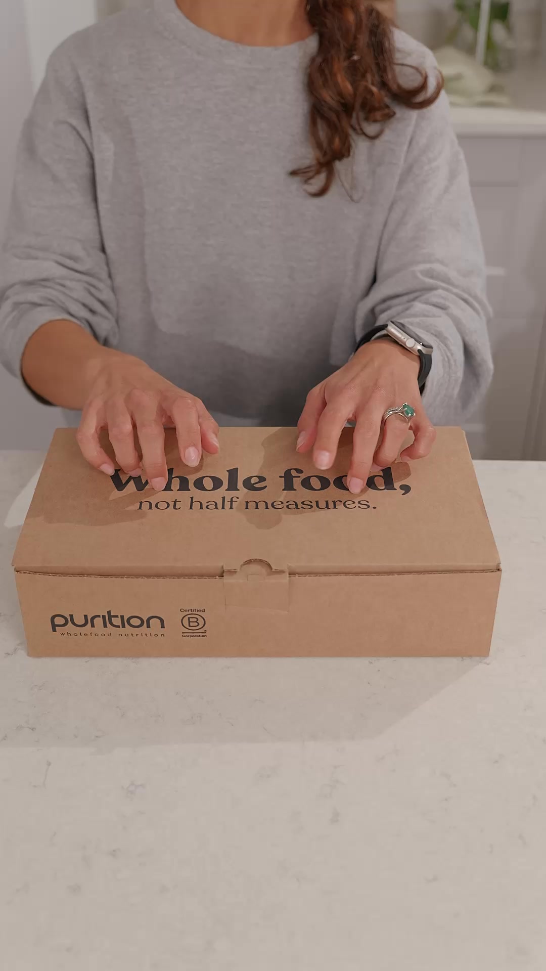 Purition Facebook ad: Purition: Real Food in a Glass