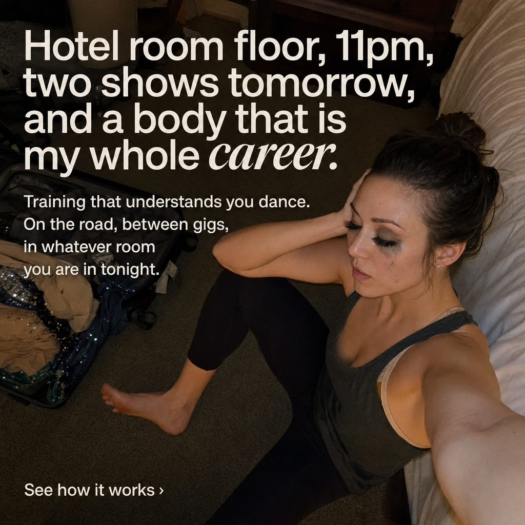 Dance Masterclass Facebook ad