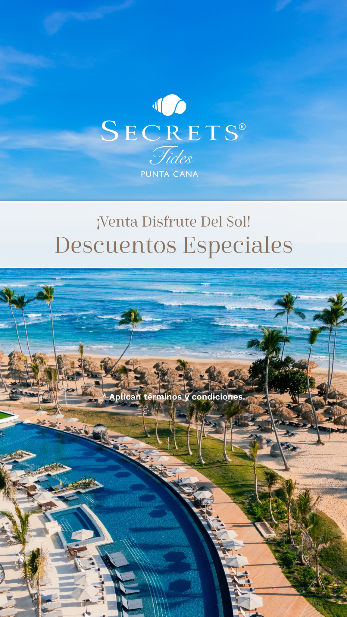 Secrets Tides Punta Cana  Facebook ad