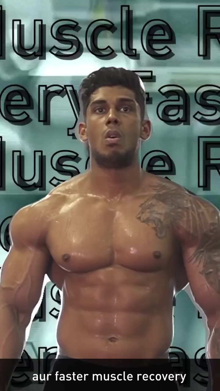 MuscleBlaze Facebook ad: Helps In Optimal Functioning Of Heart Brain Eyes