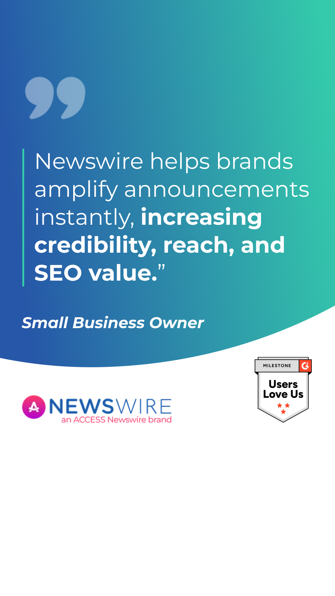 Newswire.com Facebook ad