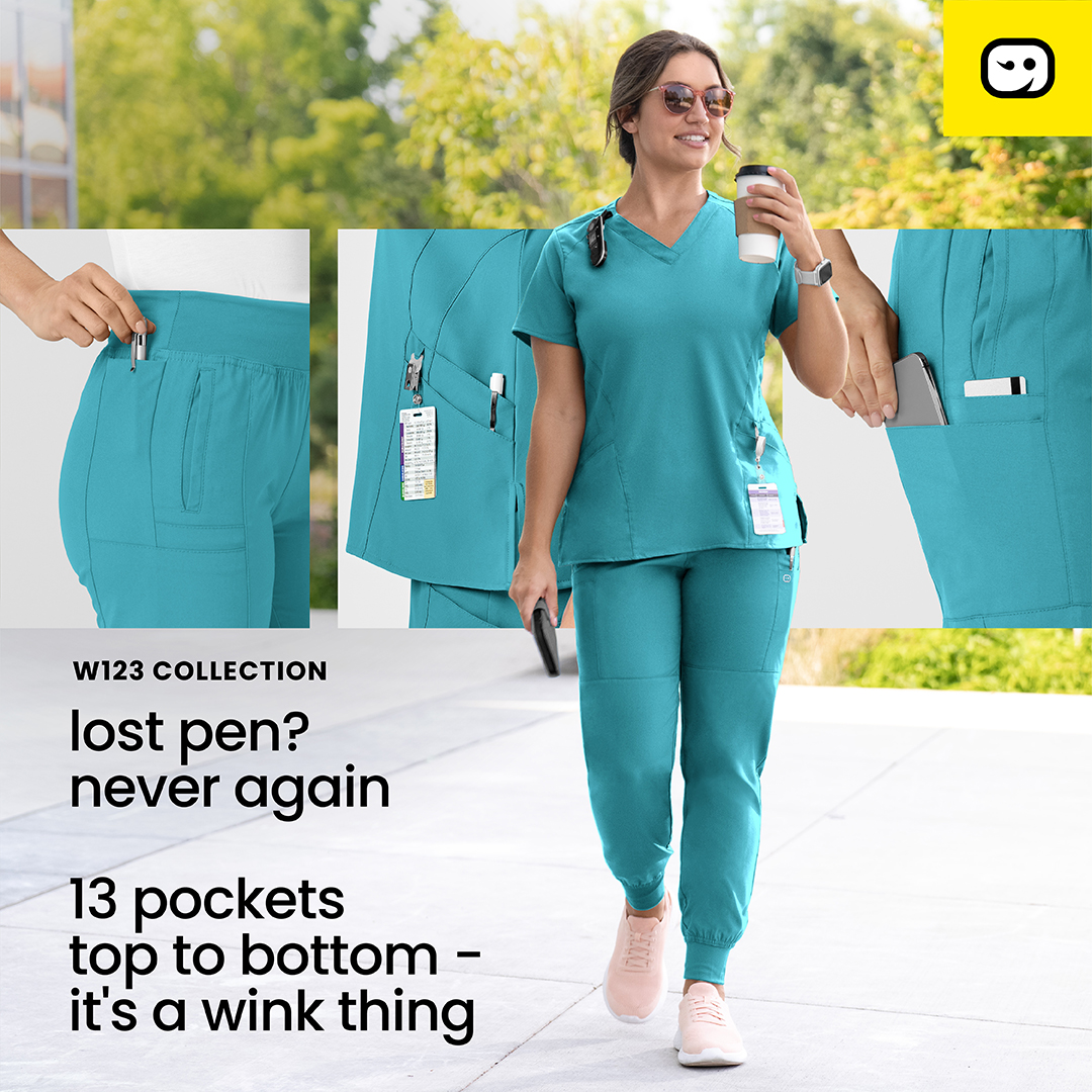 Wink Scrubs Facebook ad