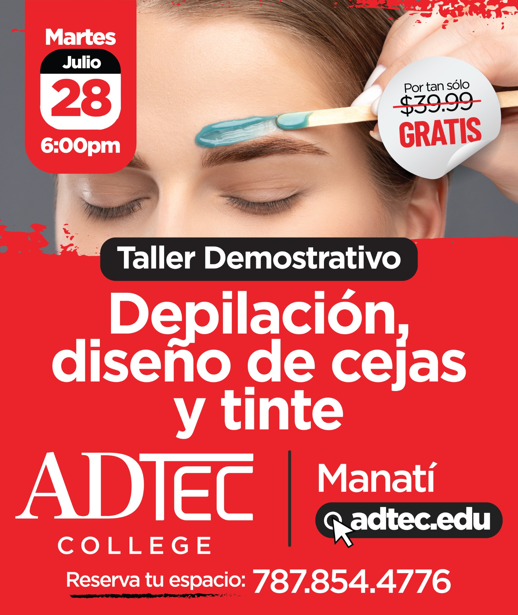 Adtec College Facebook ad