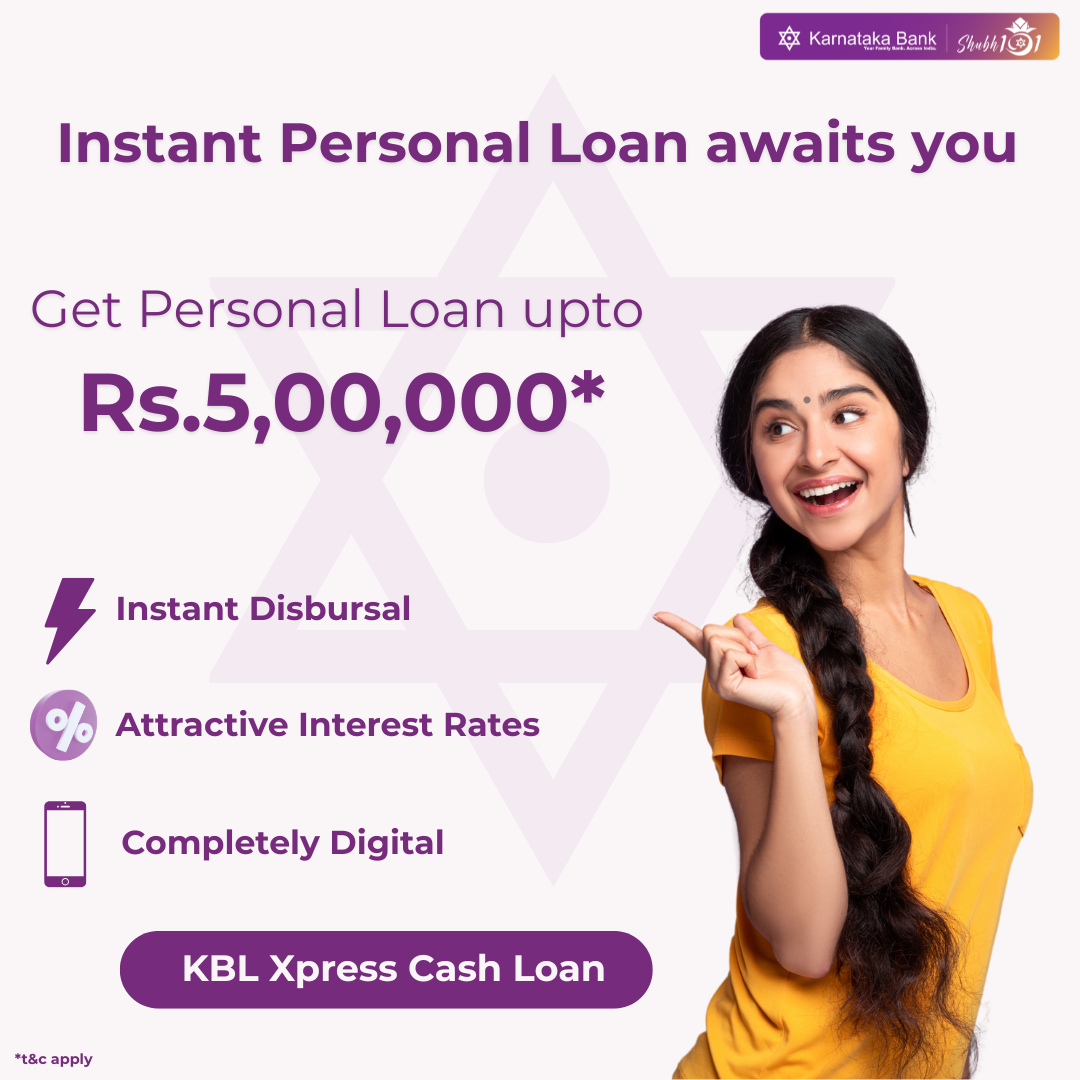 Karnataka Bank Facebook ad