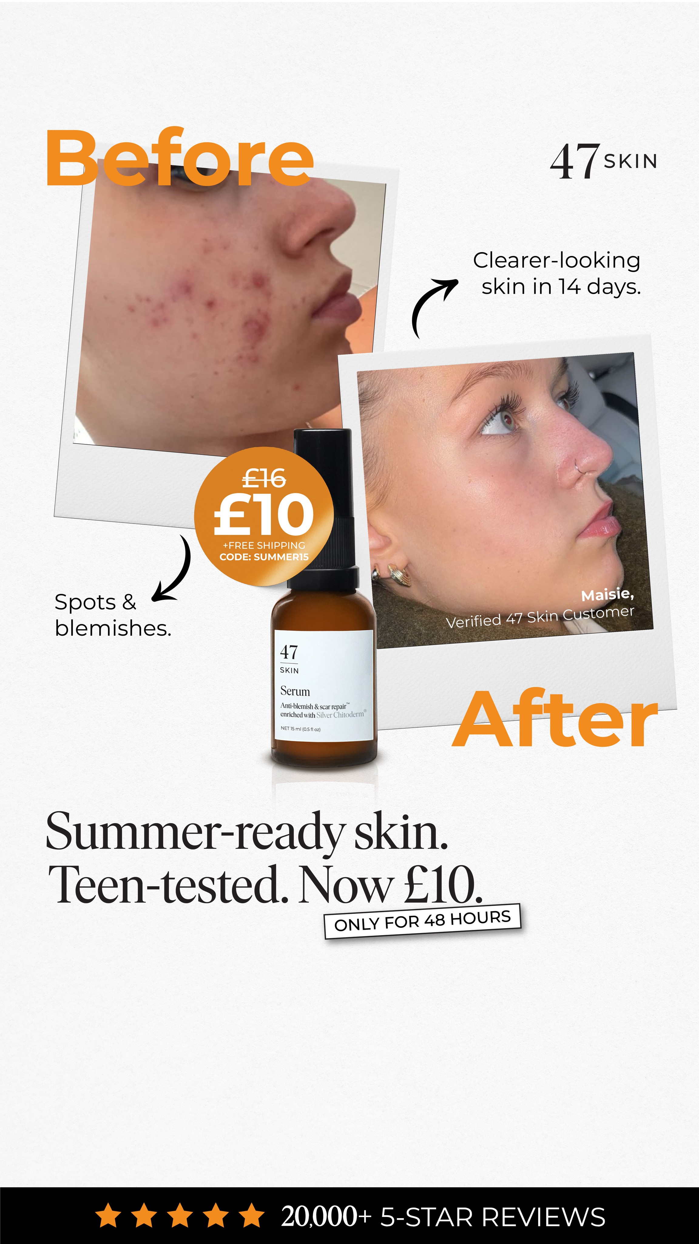 47Skin Facebook ad