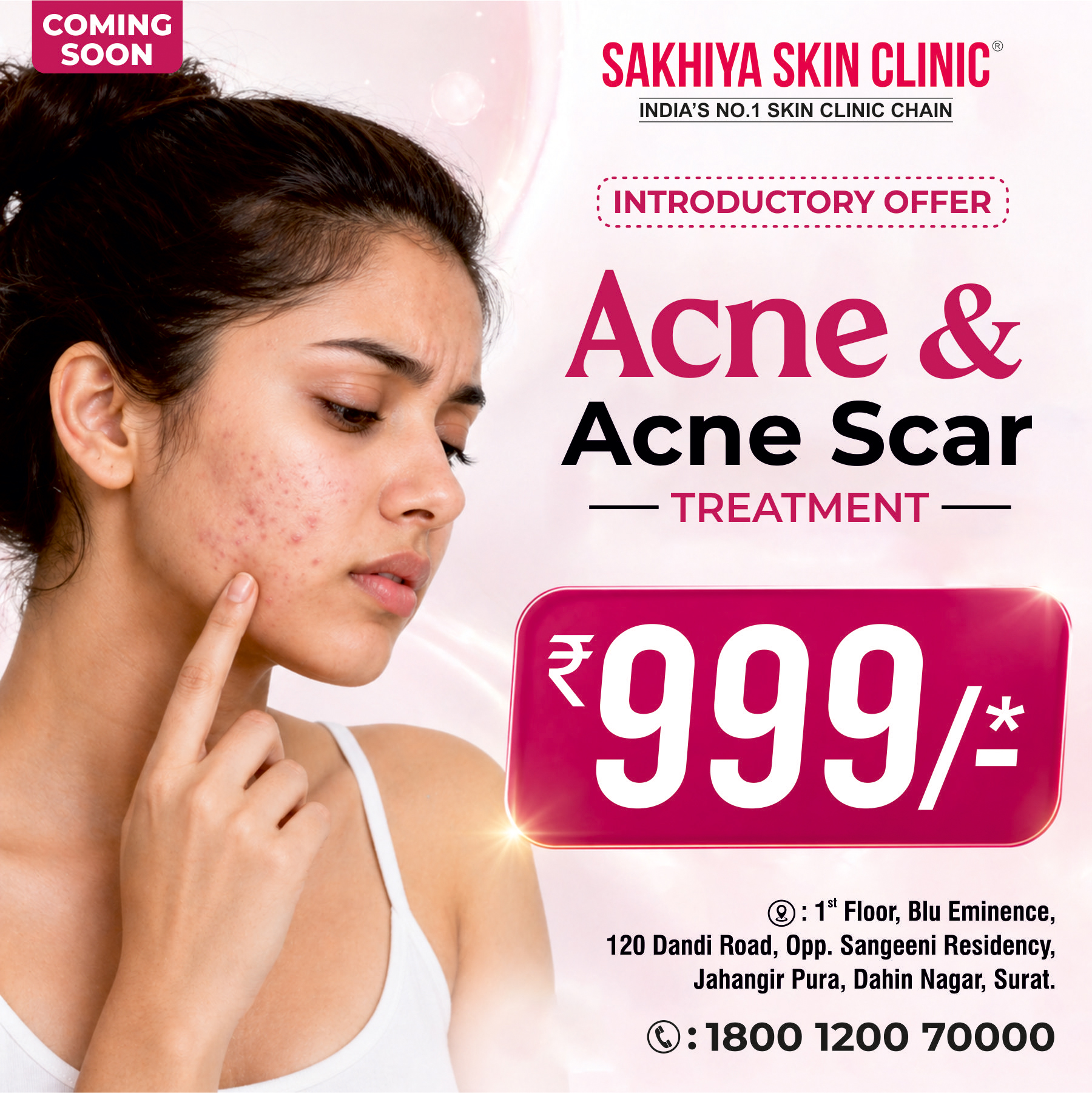 Sakhiya Skin Clinic Facebook ad