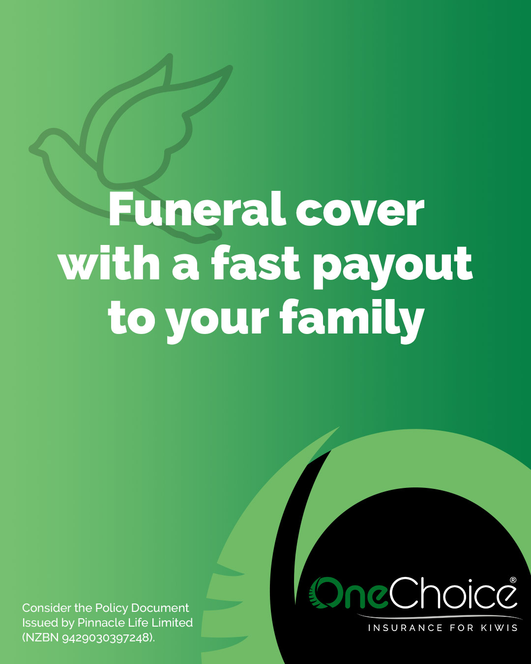 OneChoice Facebook ad