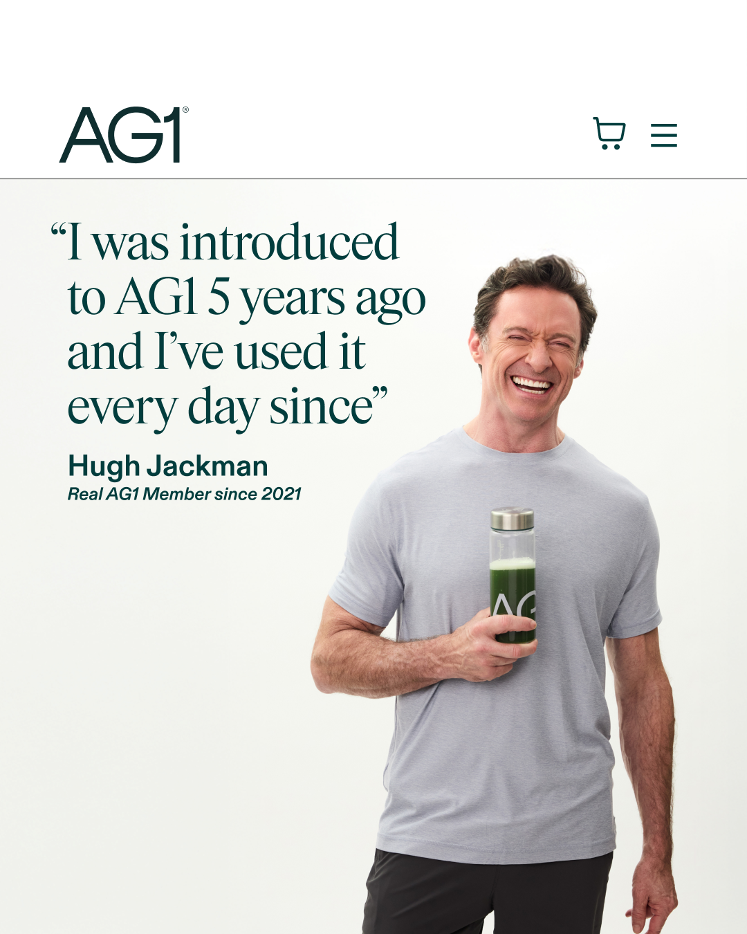 AG1 by Athletic Greens Facebook ad
