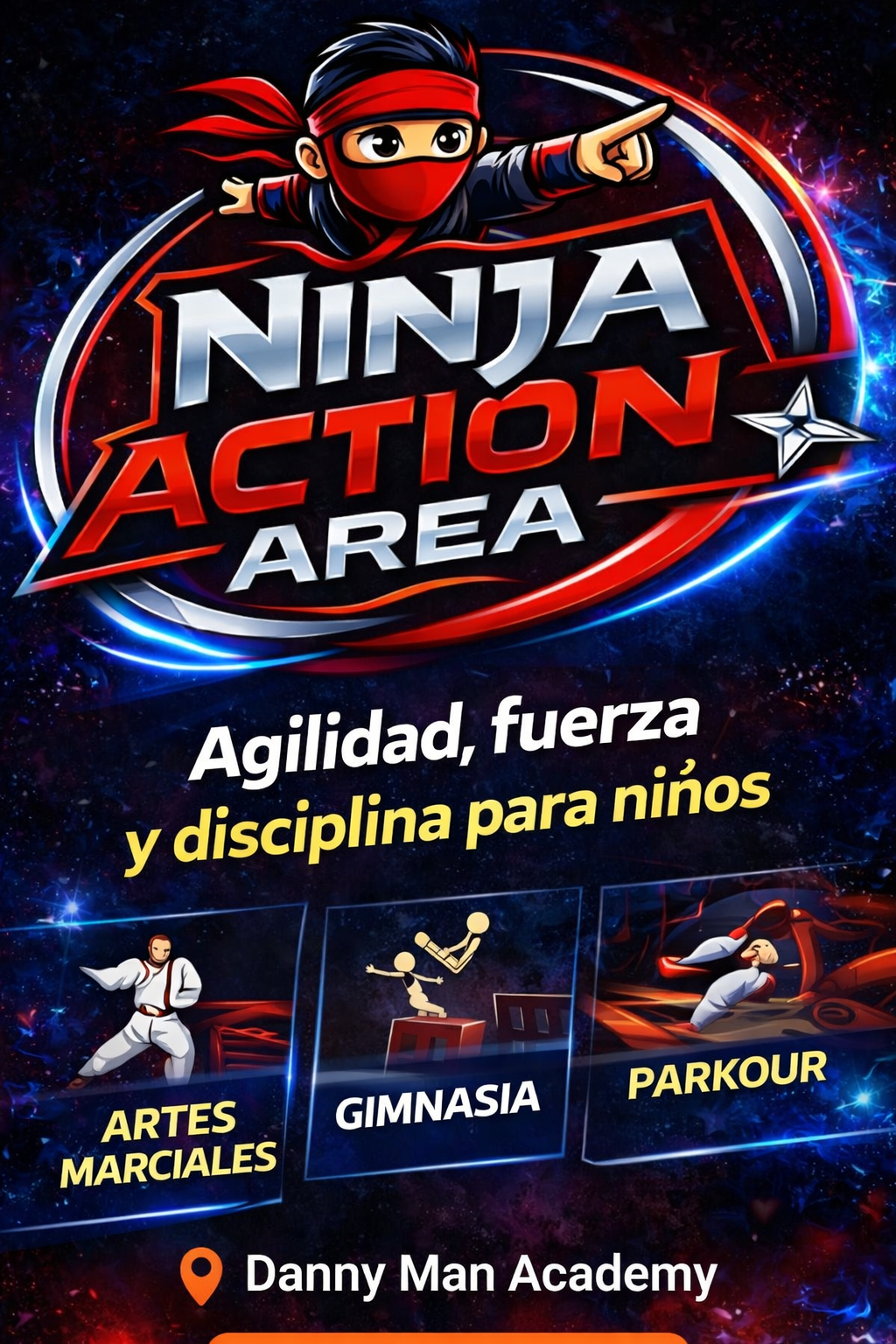 Academia De Taekwondo, Kickboxing, Danny Man Facebook ad from Mar 14, 2026