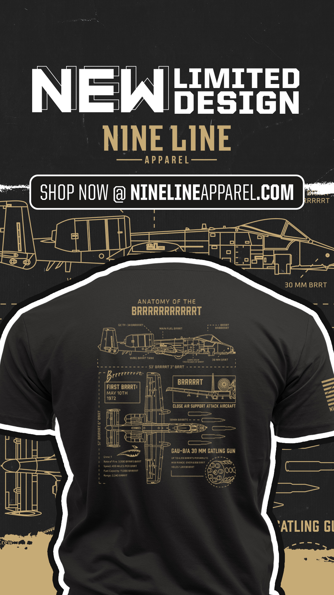 Nine Line Apparel Facebook ad