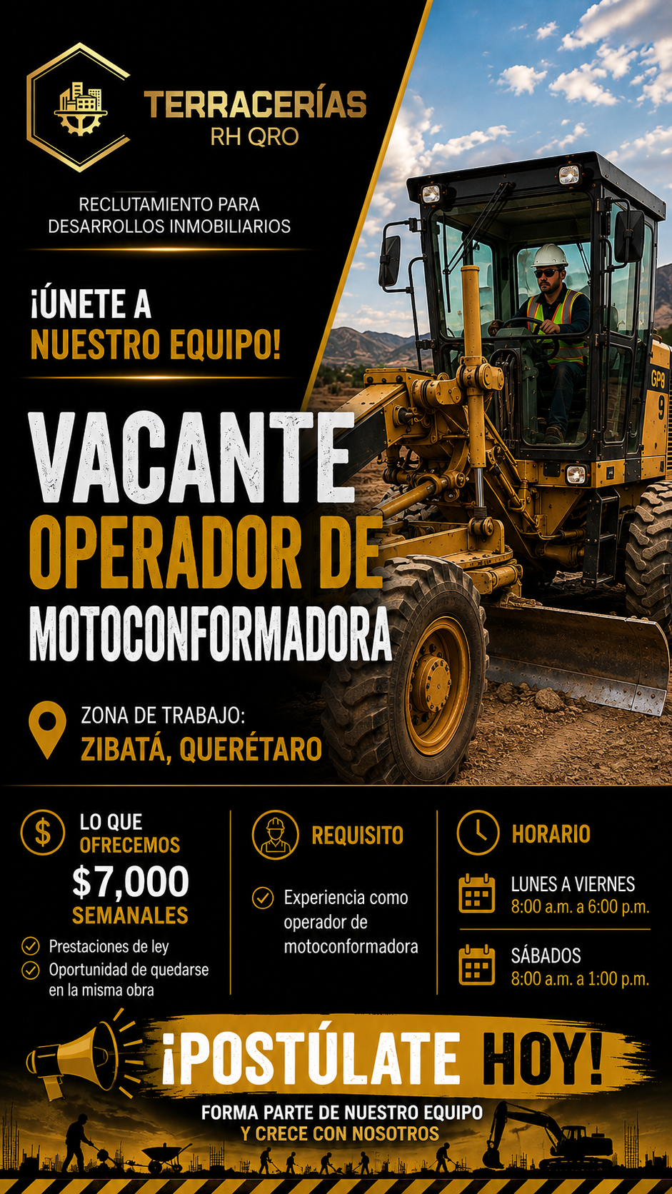 Empleos Terracería RH QRO Facebook ad from Aug 8, 2026