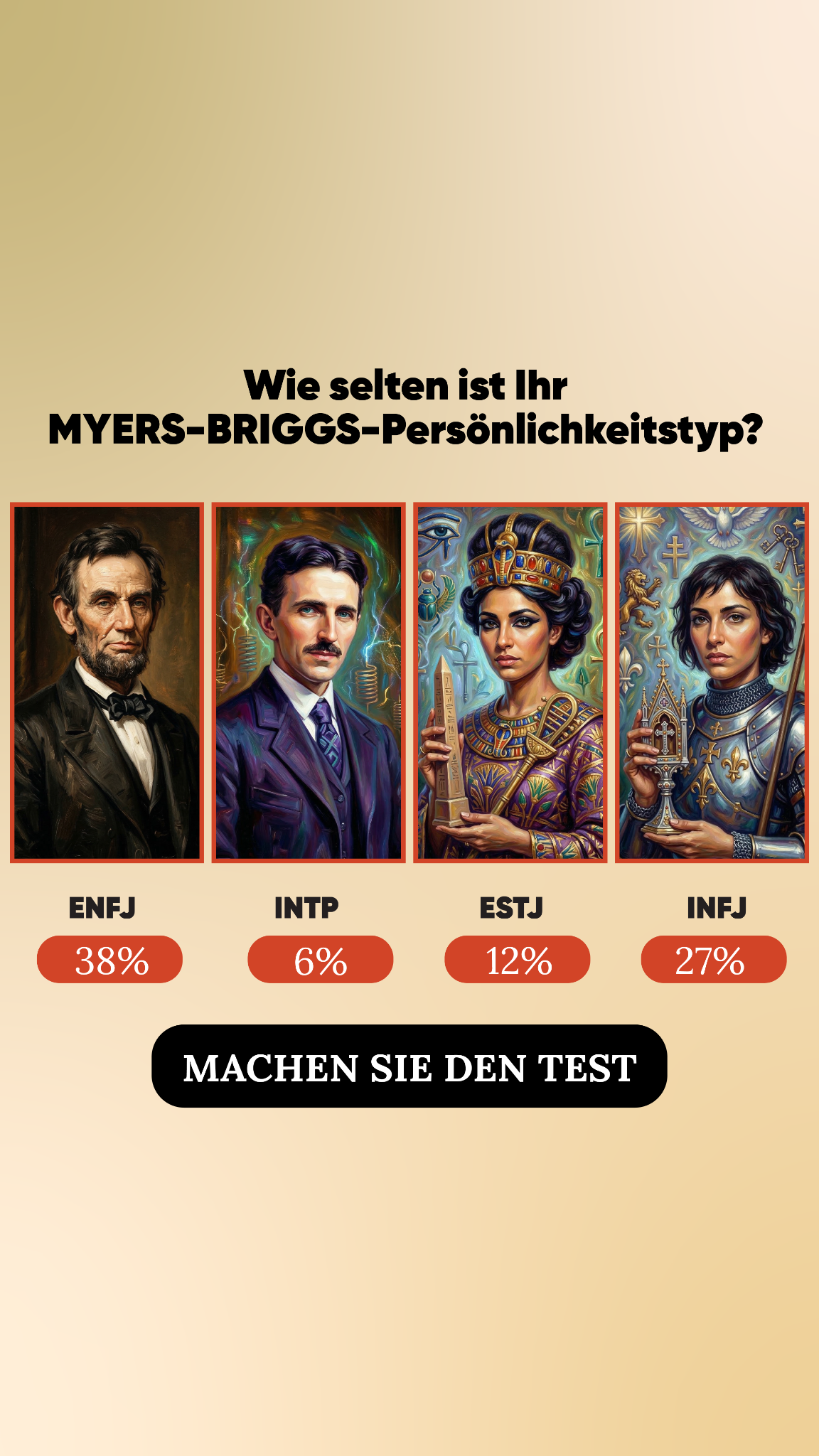 Personality Type Facebook ad