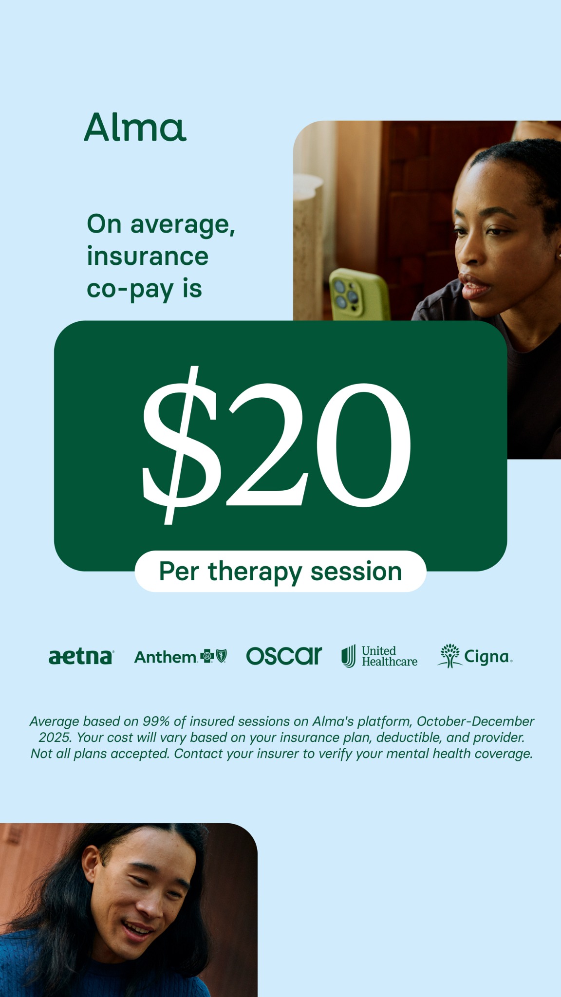 Alma Facebook ad