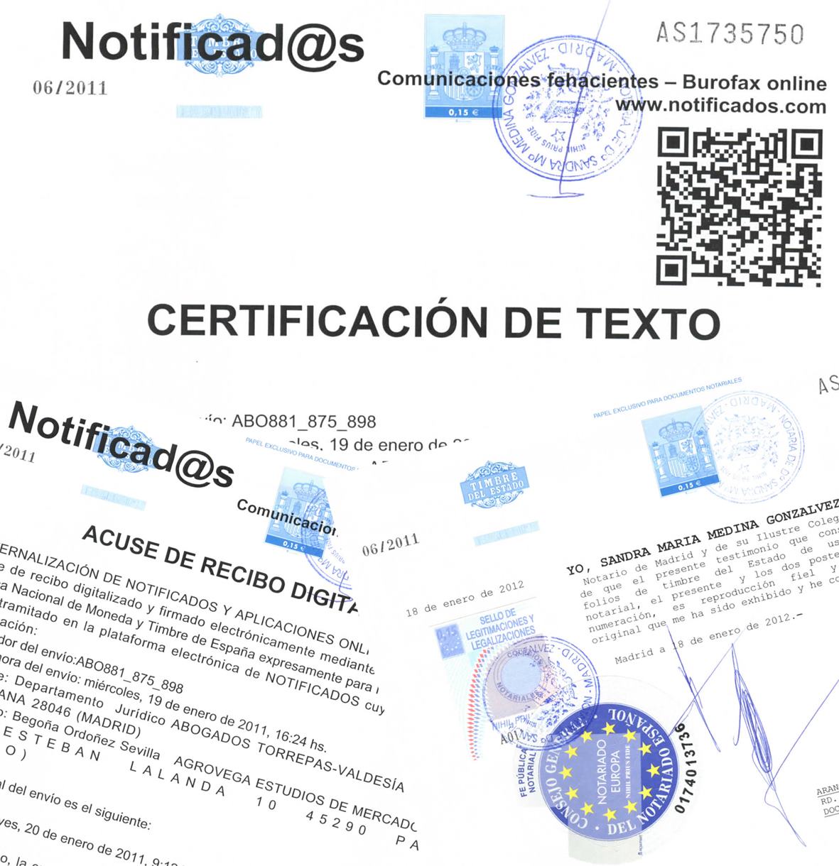 notificados.com Facebook ad: Envío De Burofax Online