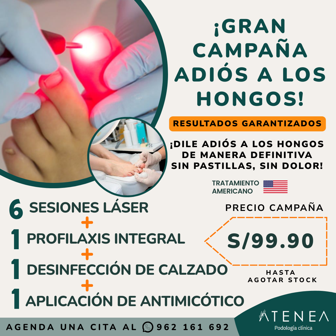 Atenea Podología Clínica Facebook ad